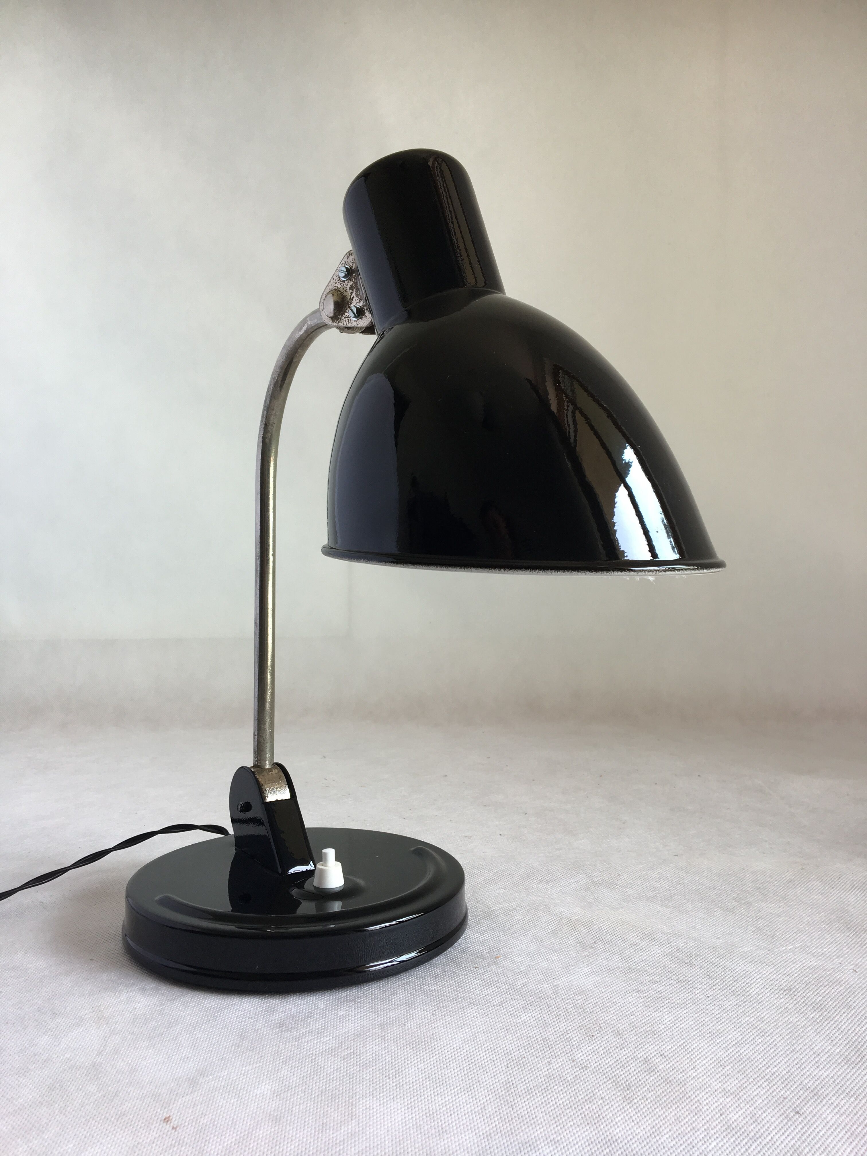Bauhaus table lamp, 1950s