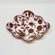 Longwy Cloisonné Enameled Basket Empty Pocket Cup Flowers Fe