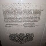 Authentic old map of the seventeenth century of Poitou by judocus Hondius 1630 double-sided