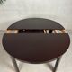 Adjustable vintage dining table (round/oval) – 1970s