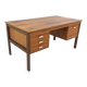 Bureau scandinave en noyer, Arveskogs Möbelfabrik, Lammhult, Suède, 1960