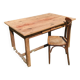 Old farmhouse table with drawer