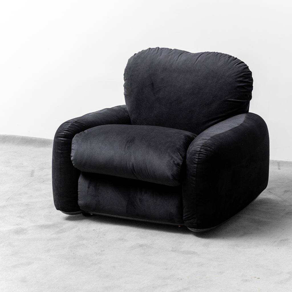 Paire de fauteuils arrigoni busnelli 70s vintage modern antique