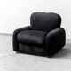Paire de fauteuils arrigoni busnelli 70s vintage modern antique