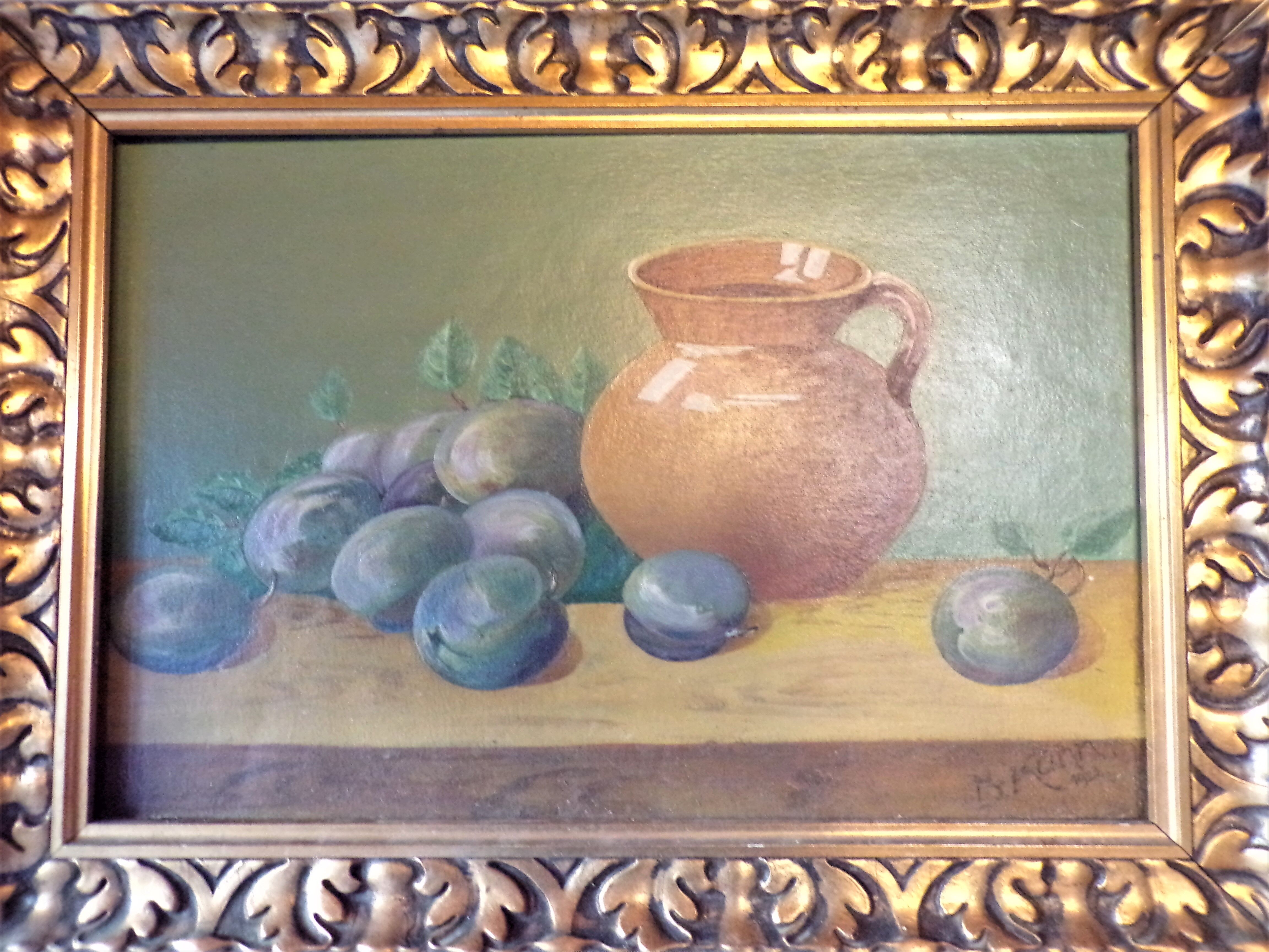 Nature morte signé Kuhn 1922