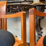 Pair of armchairs by Frank Lloyd Wright, Cassina edition