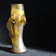 Vase in glass paste art nouveau.