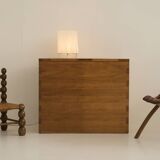 Large chest Maison Regain in solid pine Vintage Circa 1975