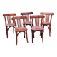 Set of 5 Stella bistro chairs from the 50s