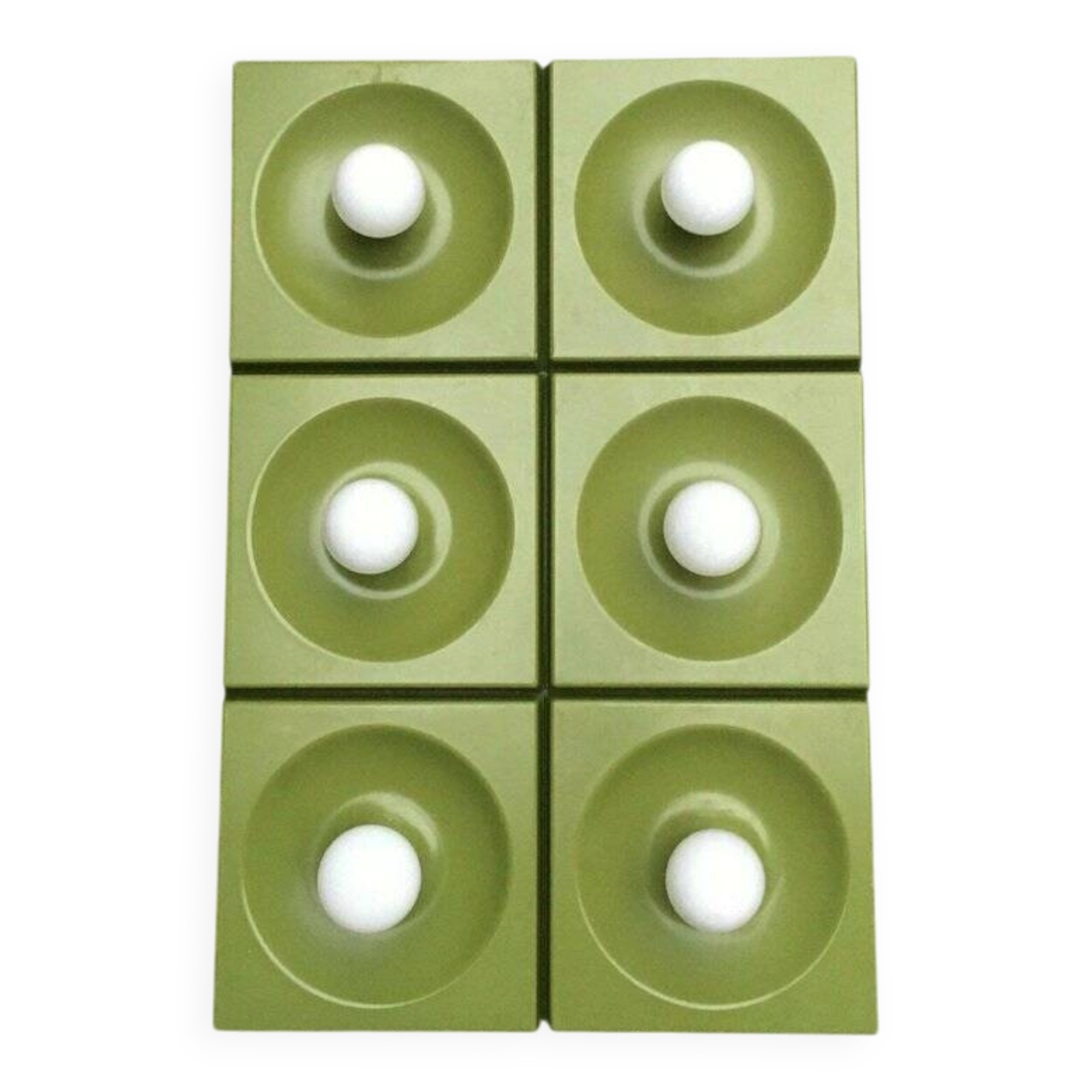 Quadro wall lamps mid-century by Jürgen Lange for Schönbuch, Germany, 1960s, set of 6.