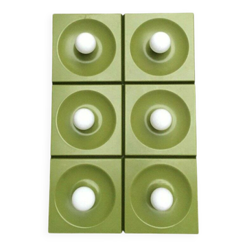 Quadro wall lamps mid-century by Jürgen Lange for Schönbuch, Germany, 1960s, set of 6.