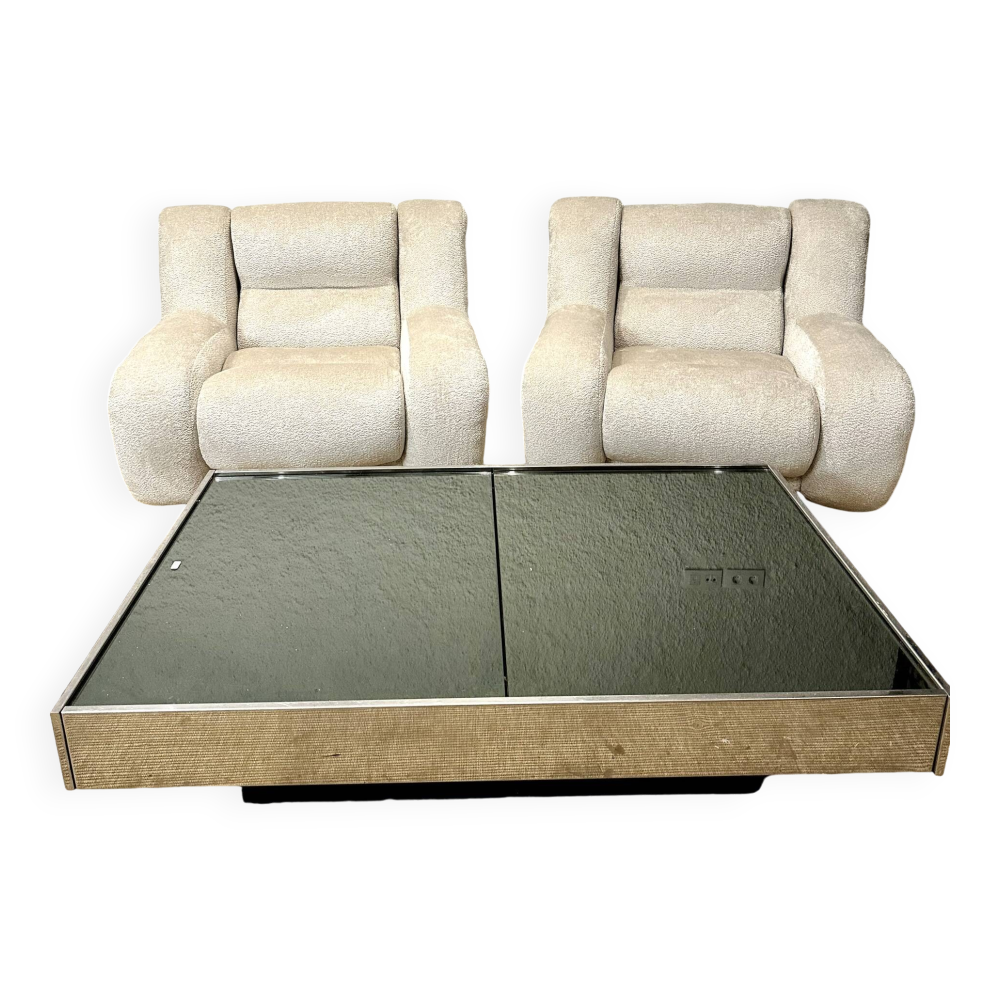 Table basse miroir bar Cidue