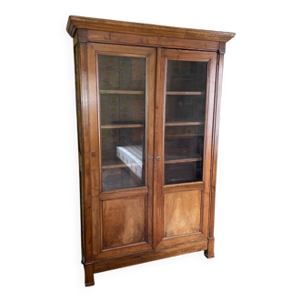 Cherry wood bookcase