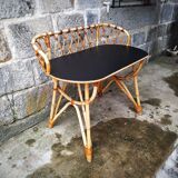 Bureau en rotin