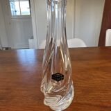 Saint-Louis crystal soliflore – Sculptural design – H 19.5 cm