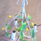 Iron chandelier lemons 60