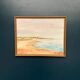 Original Swedish Oil on Canvas - "Côte" by Svan Öberg - Signed - Vintage and Framed - 49 x 38 cm (19.3" x 15")