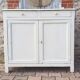 White Parisian buffet