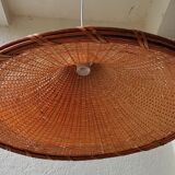 Rattan hanging lamp 1970