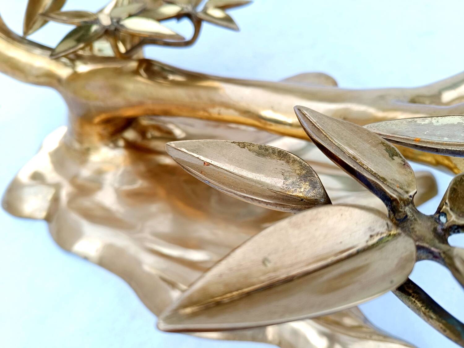 Brass Bonsai coffee Table by Willy Daro