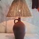 Terracotta lamp