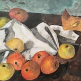 Modernist watercolor painting 1970