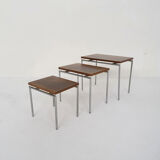 Mid-century nesting tables, The Netherlands 1950's
