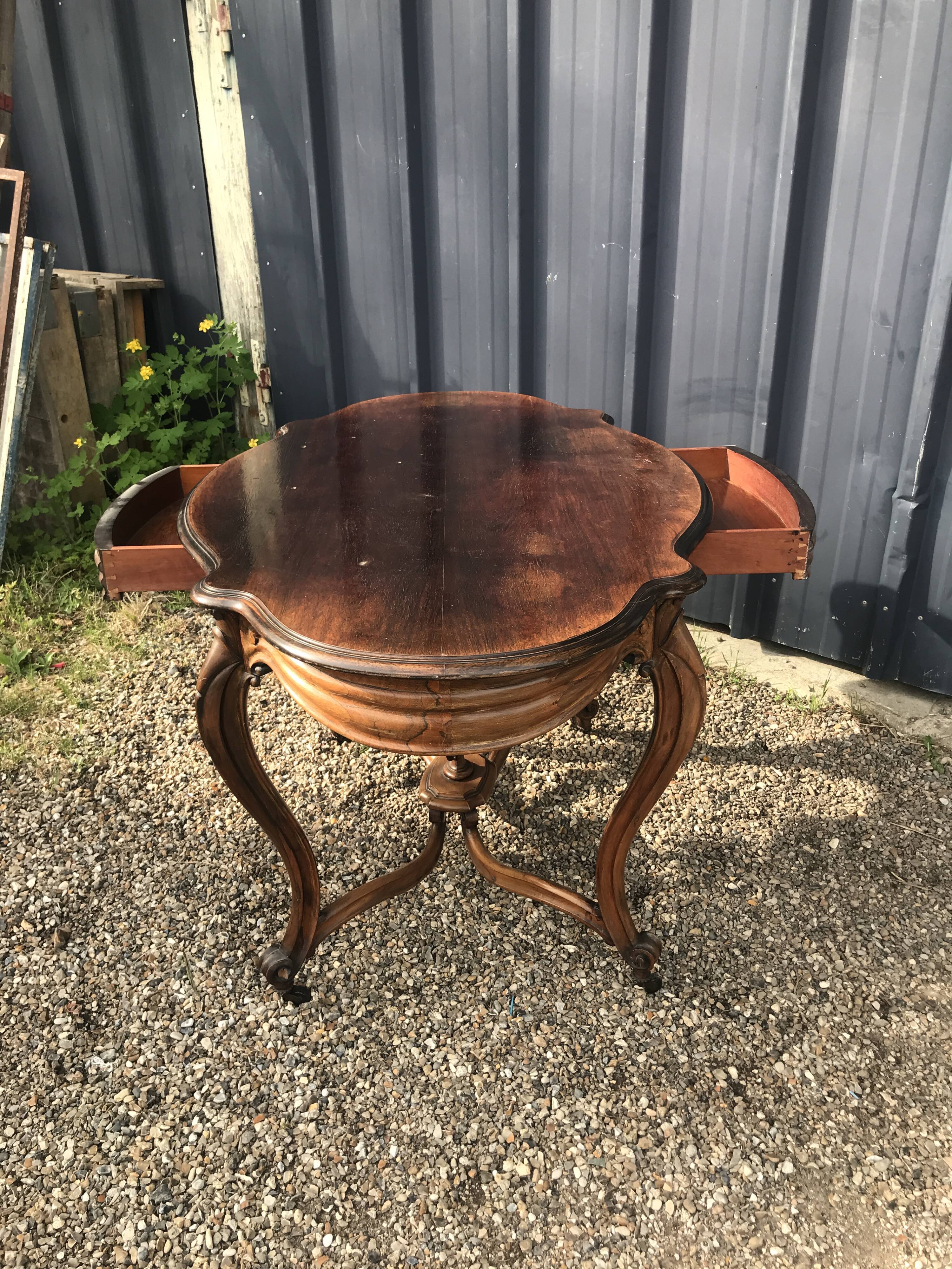 Rosewood center table
