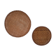 Lot de 2 plateaux décoratifs