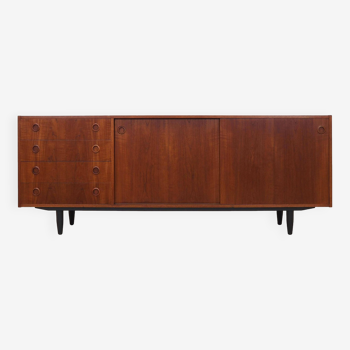 Buffet en teck, design danois, années 1970, production : Danemark