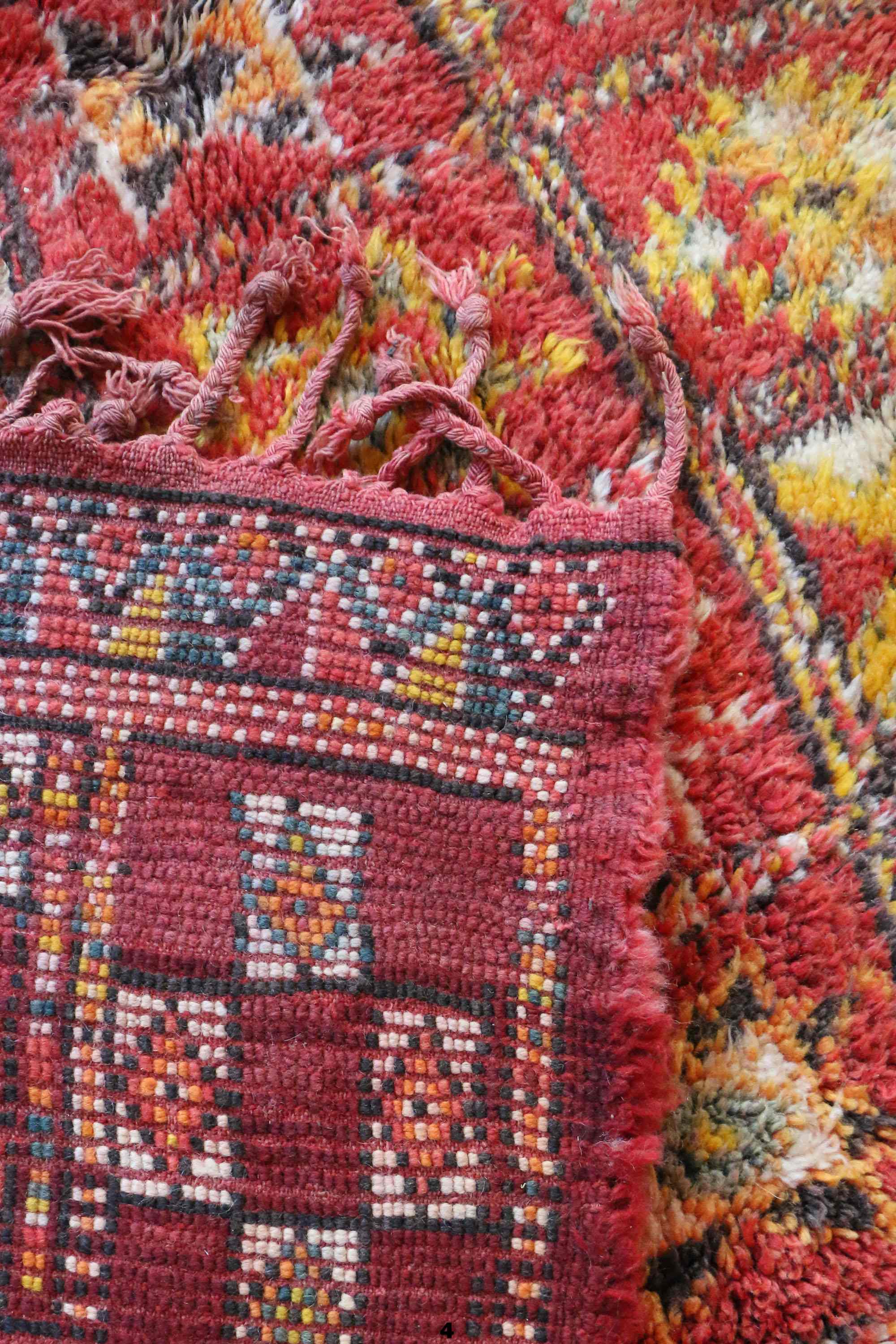 Old moroccan carpet - 214 x 340 cm