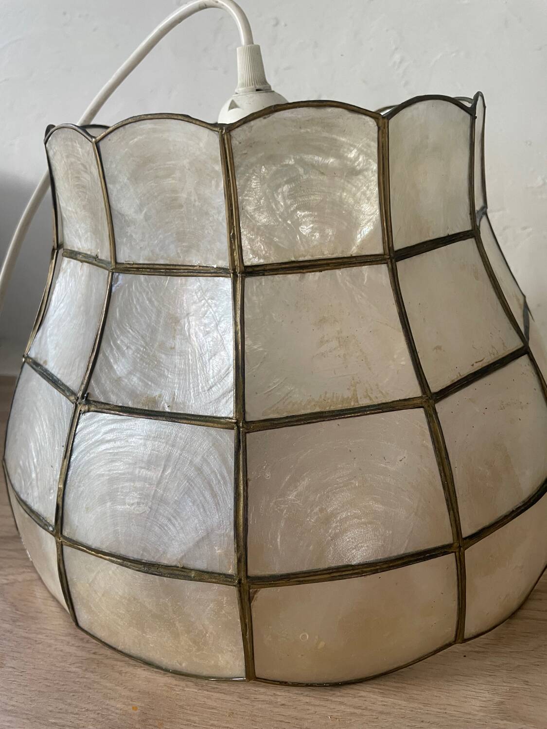 Suspension en nacre 30cm