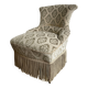 Vintage Fringed Cocktail Chair/Armchair/Single Seat
