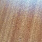 Pair of square wooden bistro tables 80 x 80 cm