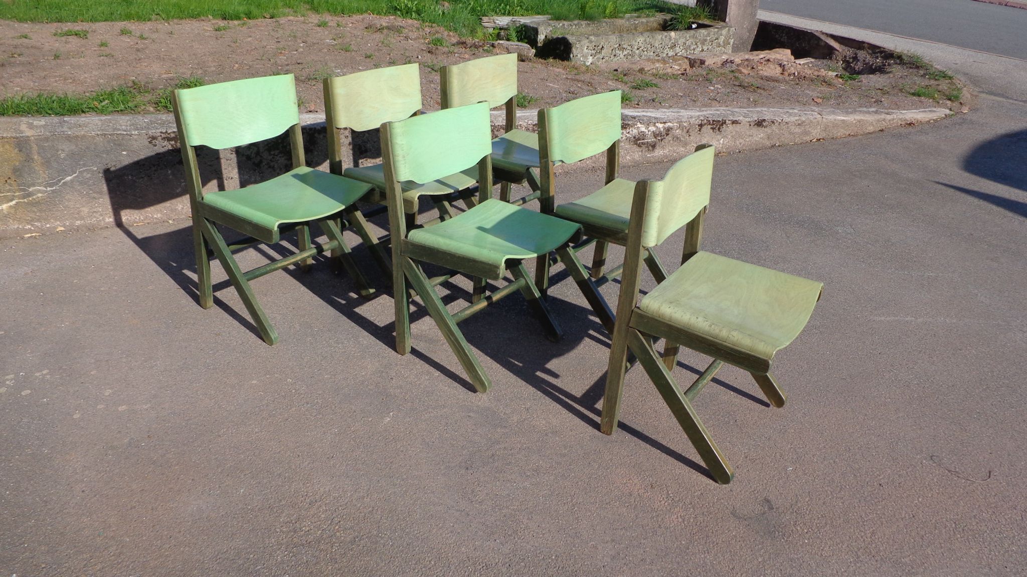 Set de 6 chaises Baumann vintage