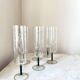 Set of 6 Art Deco Glasses – Vintage Champagne Cocktail Glasses