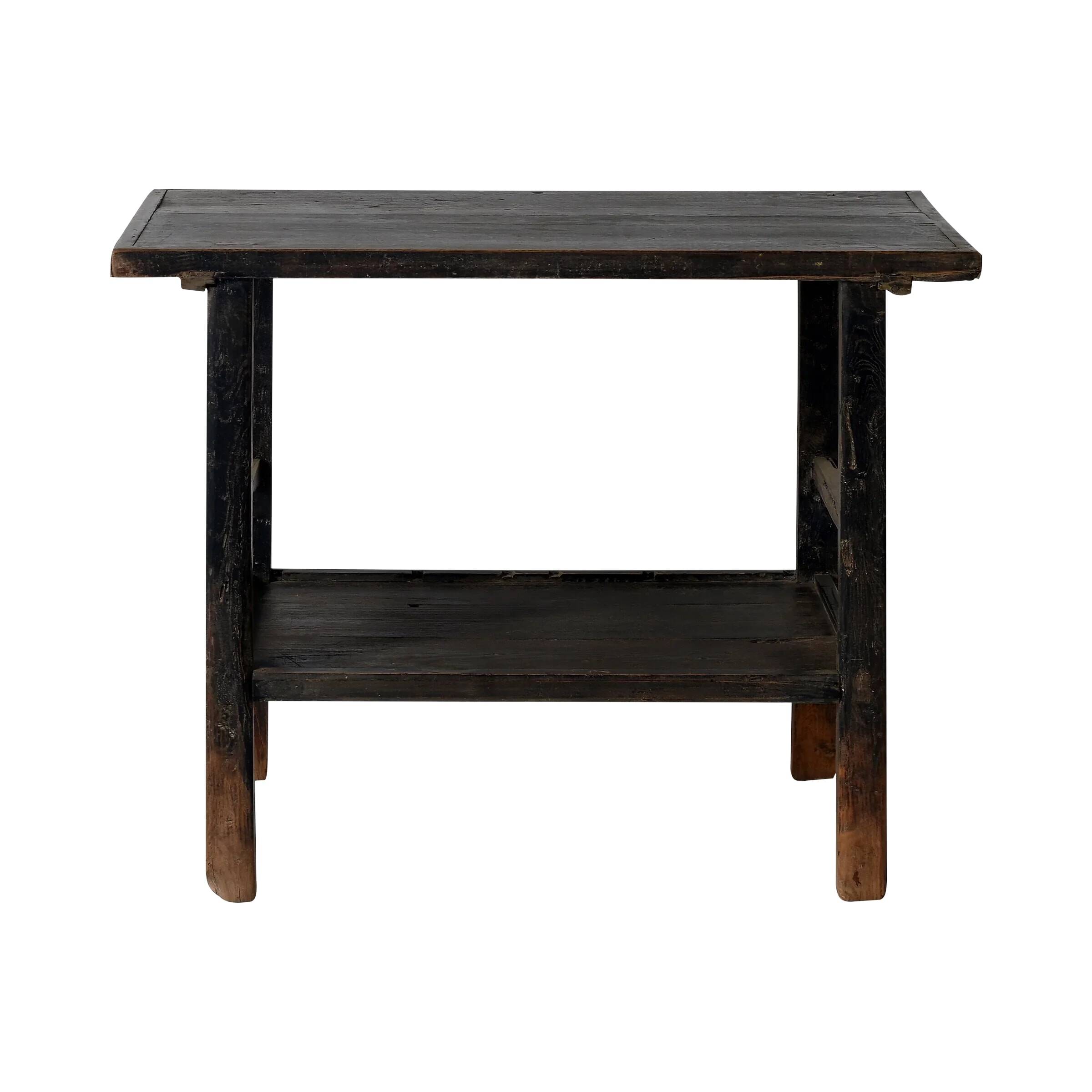 Jining - Small Chinese console in ancient elm no. 1