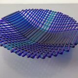 Italian filigree glass bowl, 1960s