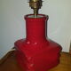 Vintage ceramic lamp foot "Handarbeit" Germany