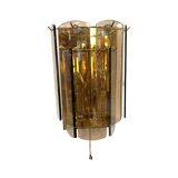 Wall lamp sconce in Hollywood Regency style, Sölken Leuchten, Germany, 1980