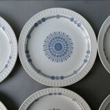 6 dessert or starter plates, Pontesa, Castilian Collection Granada