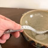 Vintage Brown Stoneware Cassolette Pot by Lucien Talbot de la Borne