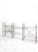 Tomado floor shelf in shades of gray