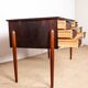 Bureau danois en palissandre et piètement en teck, Johannes Andersen 1960