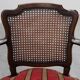 Louis XV‑Style Oak and Cane Armchair, France, circa 1890