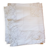 Handmade lace pillowcase