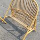 Rattan basket bed