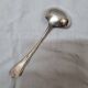 Silver sauce spoon from 1970