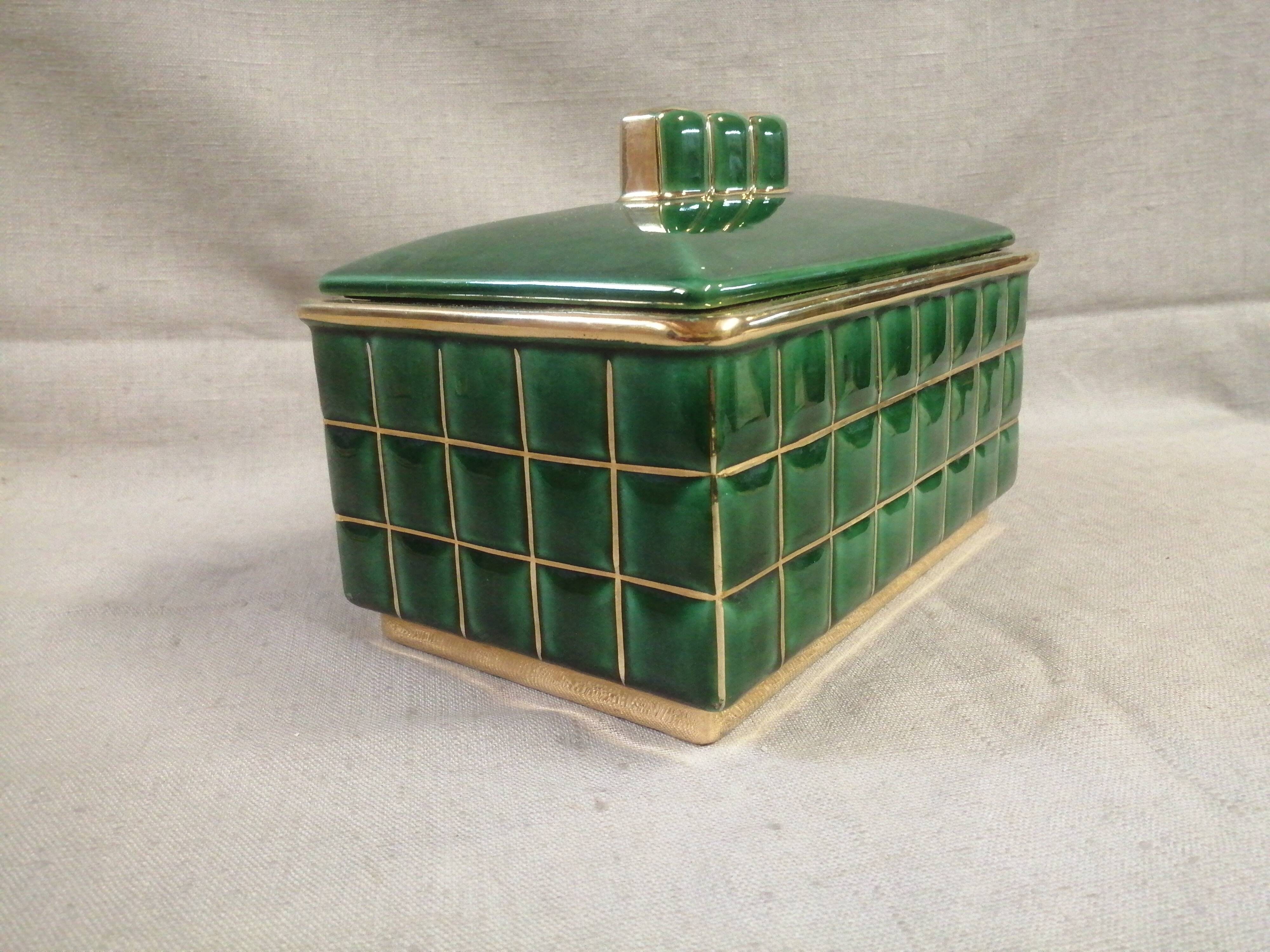 Art Deco jewelry box