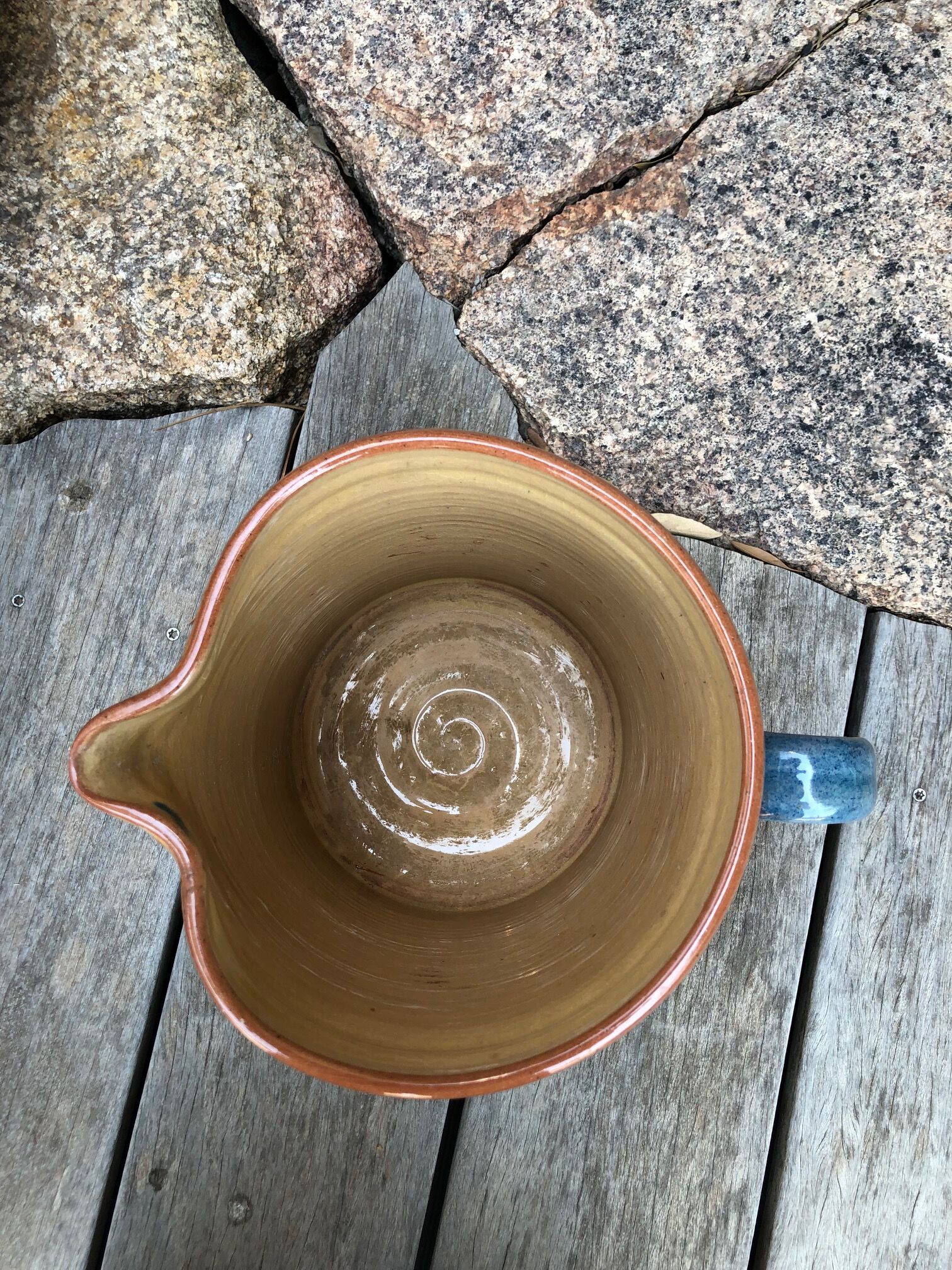 Savoyard pottery water pot 21x18 cm